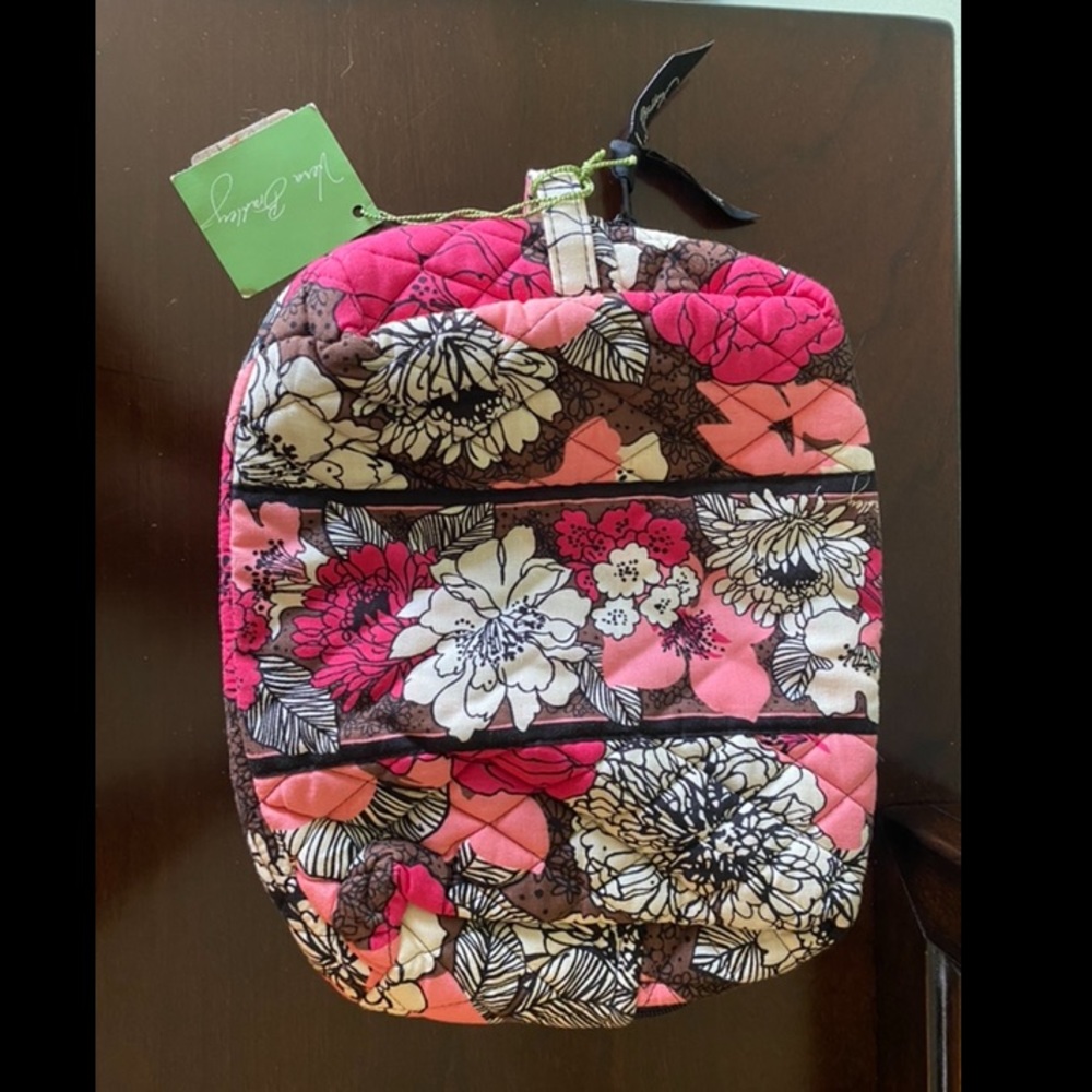 Vera Bradley Pouch with plastic liner